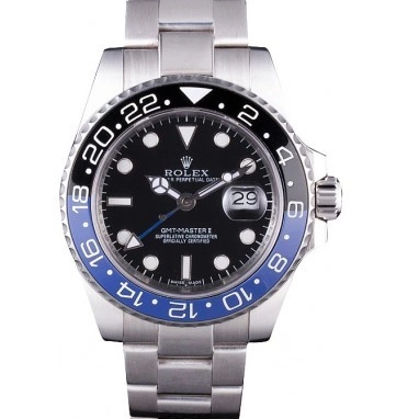 Aaa replica II GMT BLACK BEZEL 621393 rl431 Rolex 2013 MASTER BLUE 0619